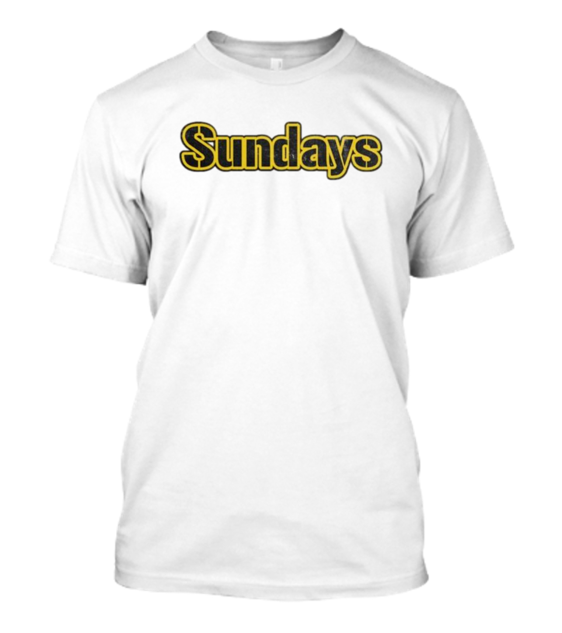 Sundays Steel Pittsburgh Football Game Day T-Shirt