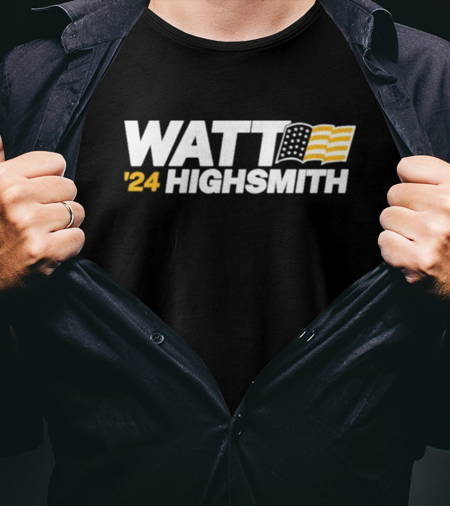 Watt 24 Highsmith American Flag T-Shirt