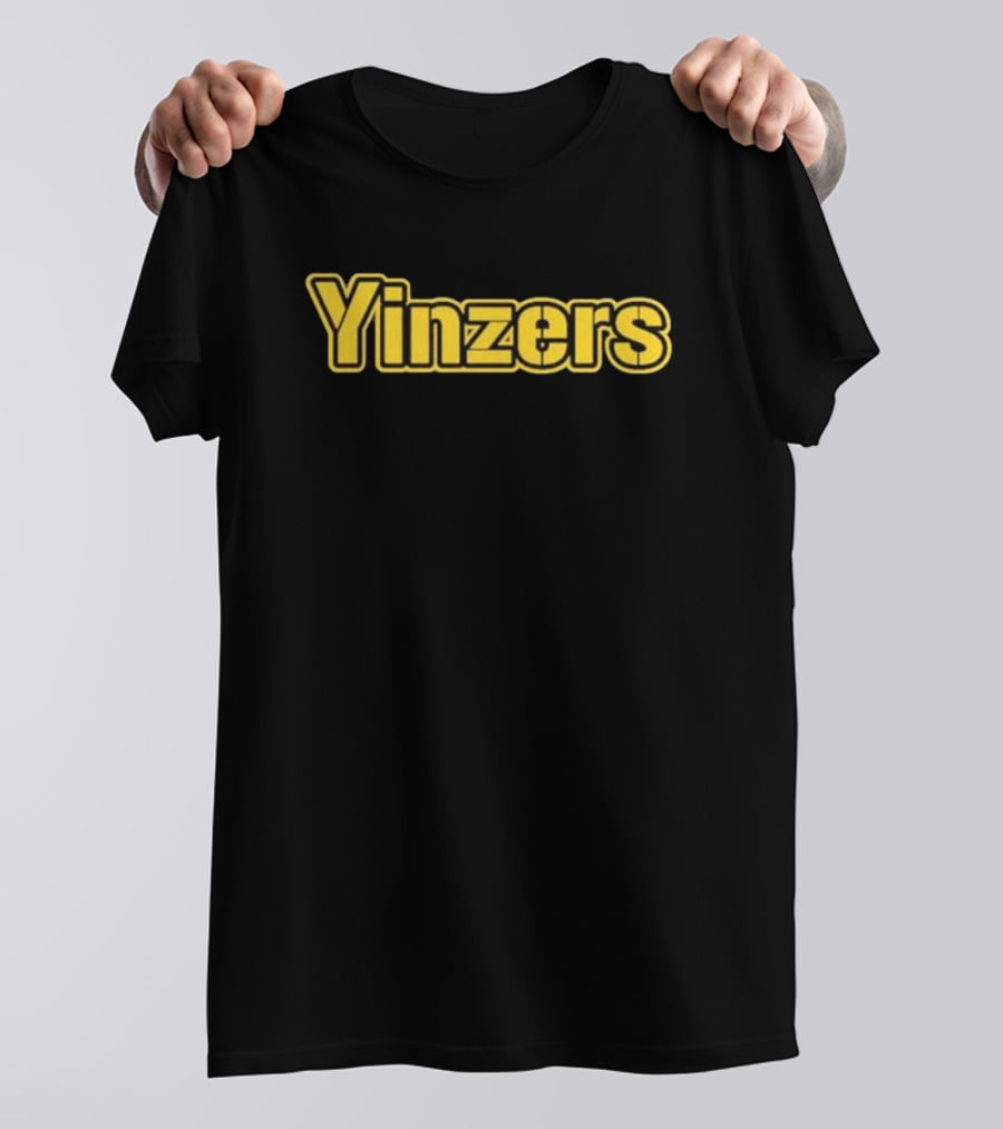 Yinzers Steel Pittsburgh Football T-Shirt