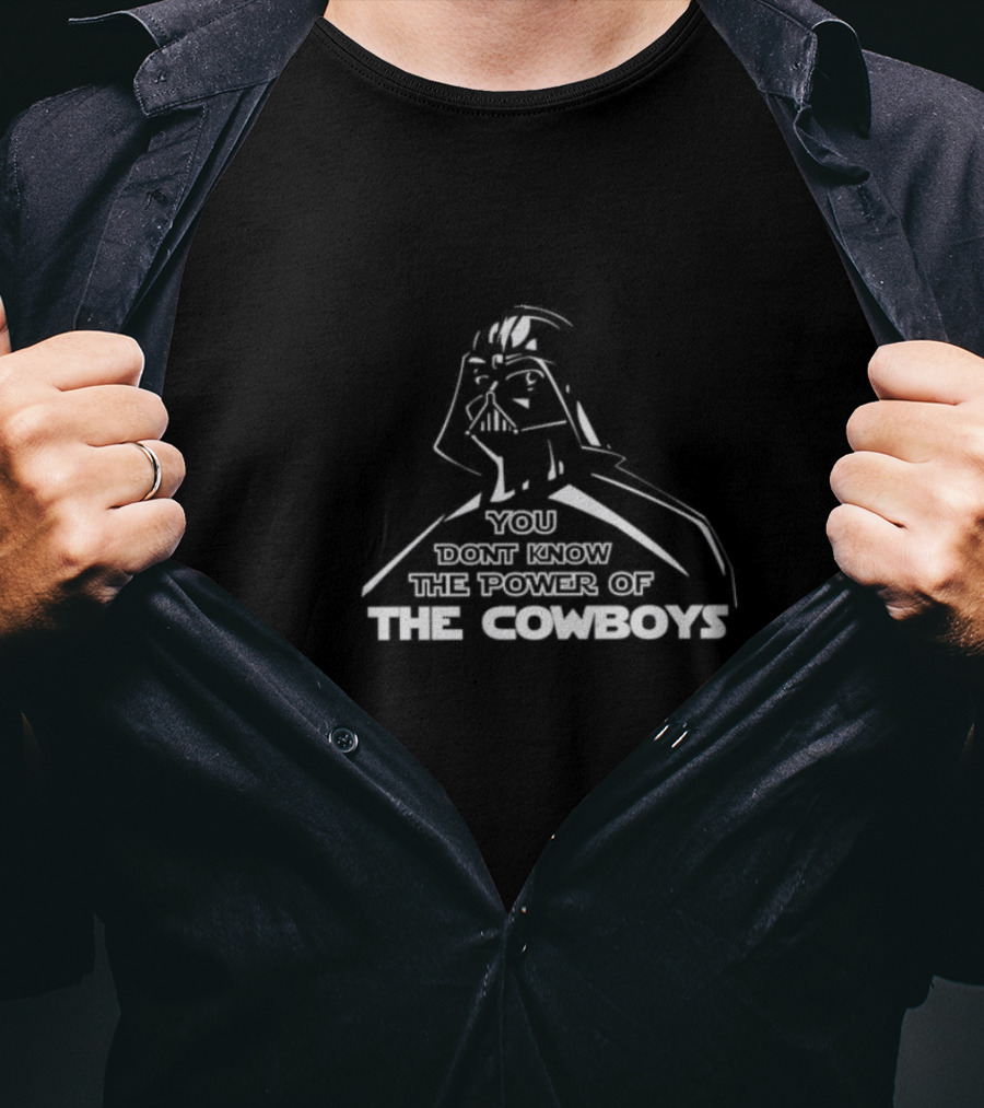 Power Of The Cowboys Dak Zeke Darth Vader Dallas Cowboys T-Shirt