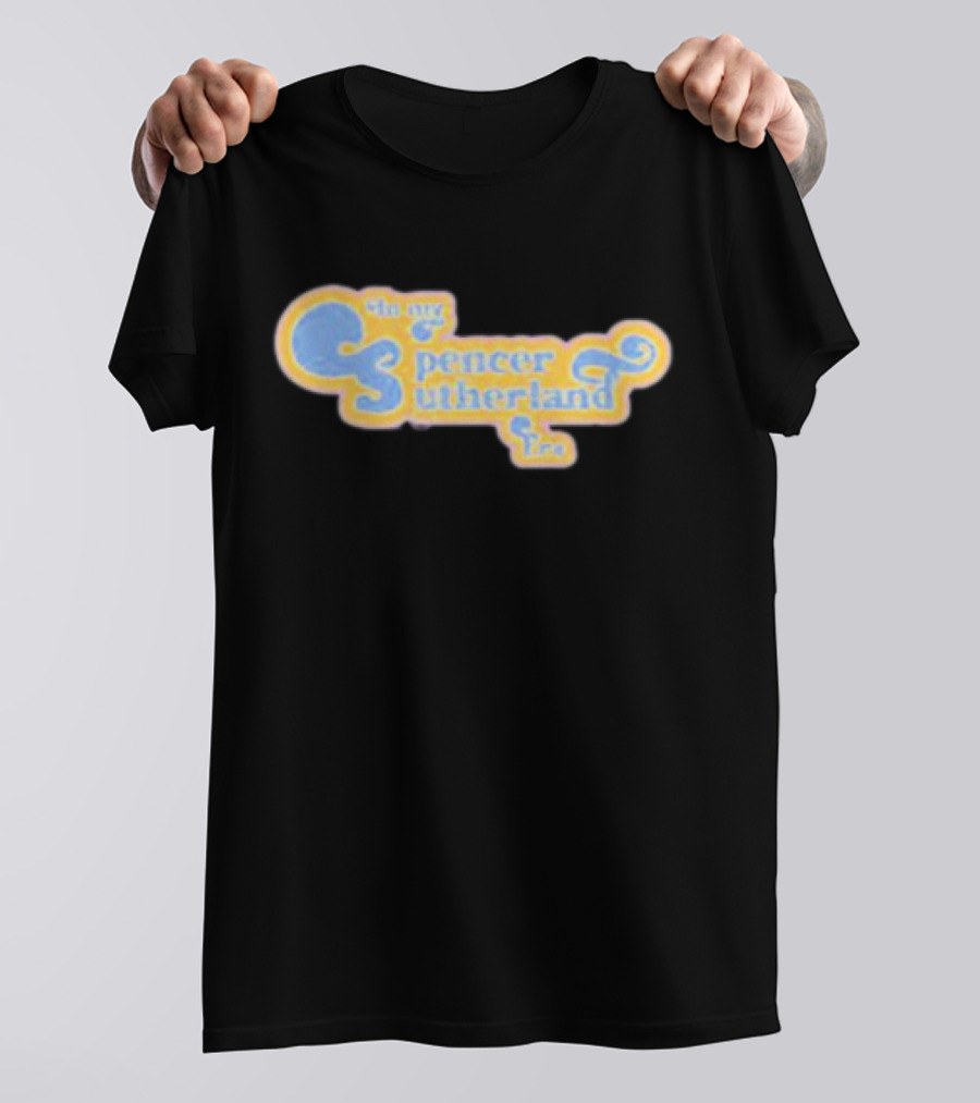 In My Spencer Sutherland Era Retro Font Key T-Shirt