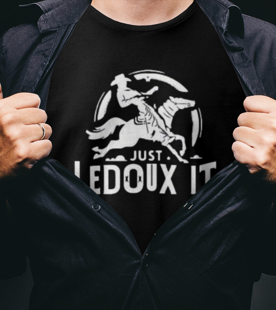 Just Ledoux It Cowboy Whiskey Rodeo Wine Lover Rodeo T-Shirt