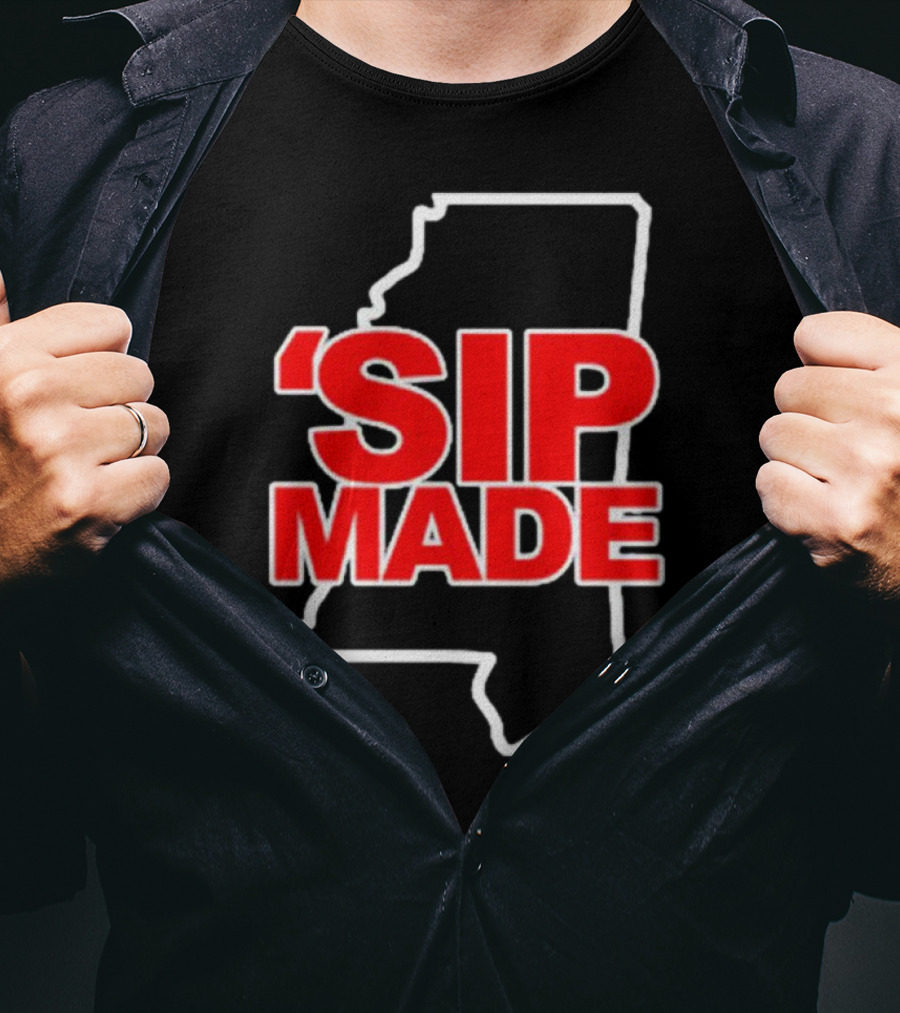 'SIP MADE Mississippi Outline Bolden T-Shirt