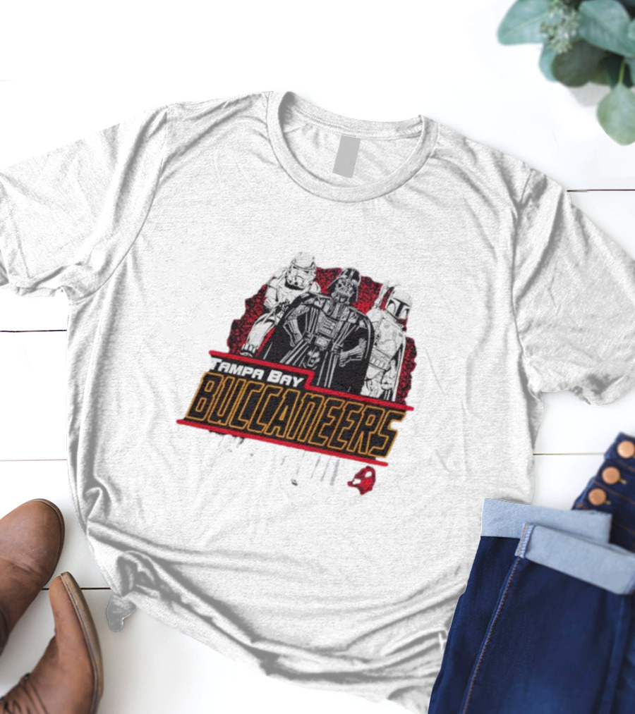 Tampa Bay Buccaneers Star Wars Crossover Junk Food T-Shirt