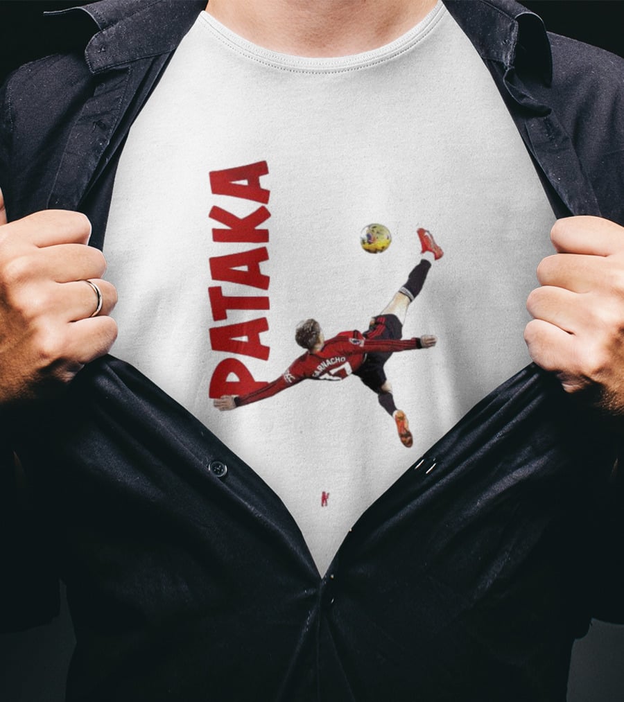 Alejandro Garnacho Bicycle Kick PATAKA Soccer T-Shirt
