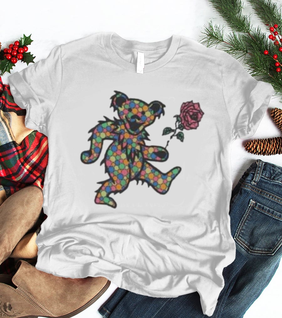 Wyco Vintage 1989 Grateful Dead Dancing Bear With Rose T-Shirt