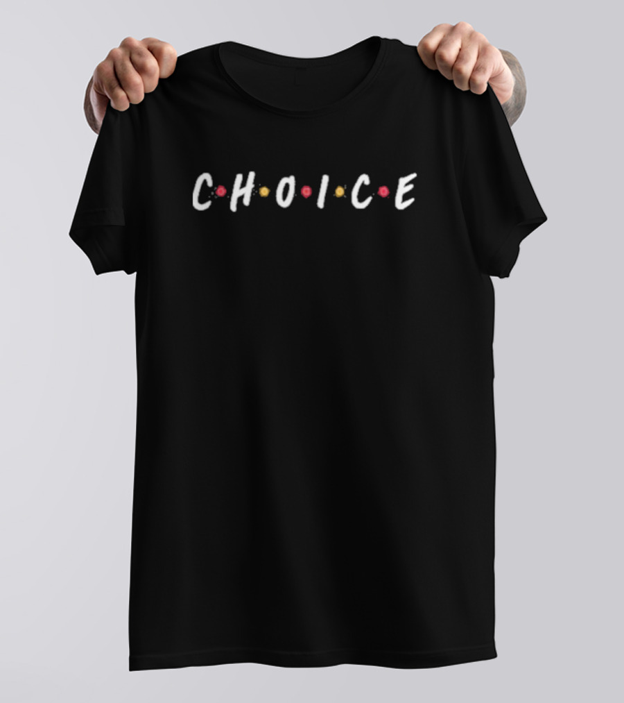 Choice Friends Sitcom Dots T-Shirt