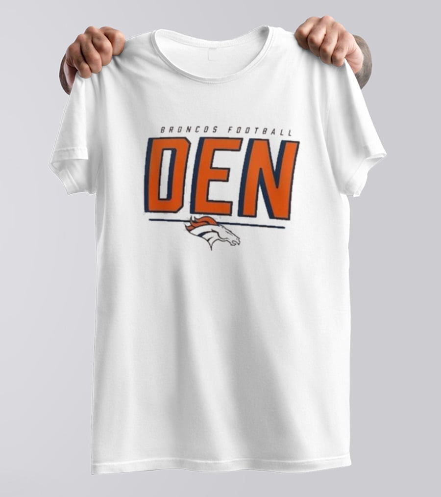 Broncos Football DEN Denver Broncoswomen’s Two-pack Combo Cheerleader T-Shirt