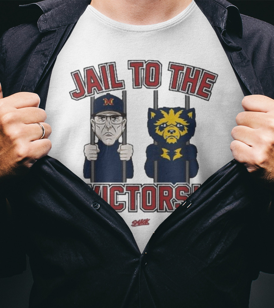 Jail To The Victors Michigan Ohio State College Rivalry T-Shirt