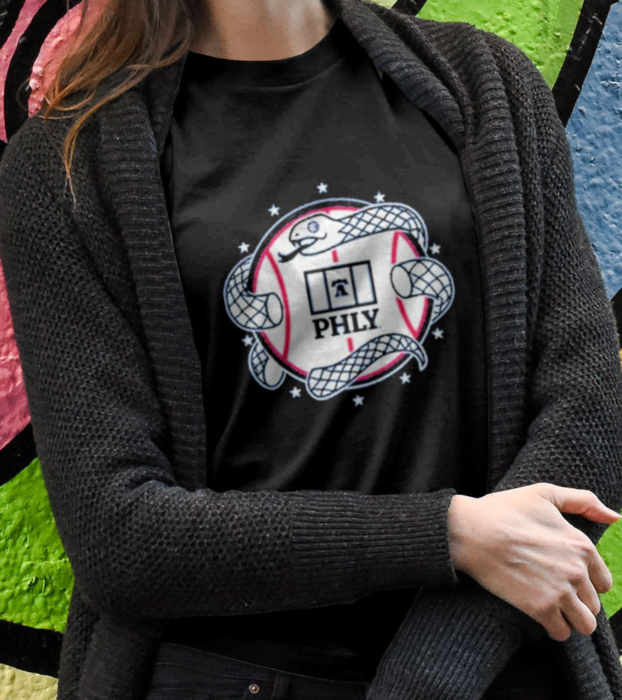 PHLY Snake Circle Stars Basketball T-Shirt