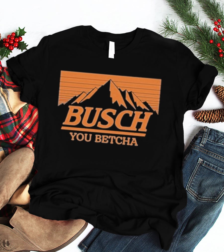 Busch You Betcha Vintage Mountain T-Shirt