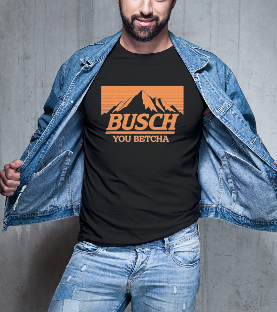 Busch You Betcha Vintage Mountain T-Shirt