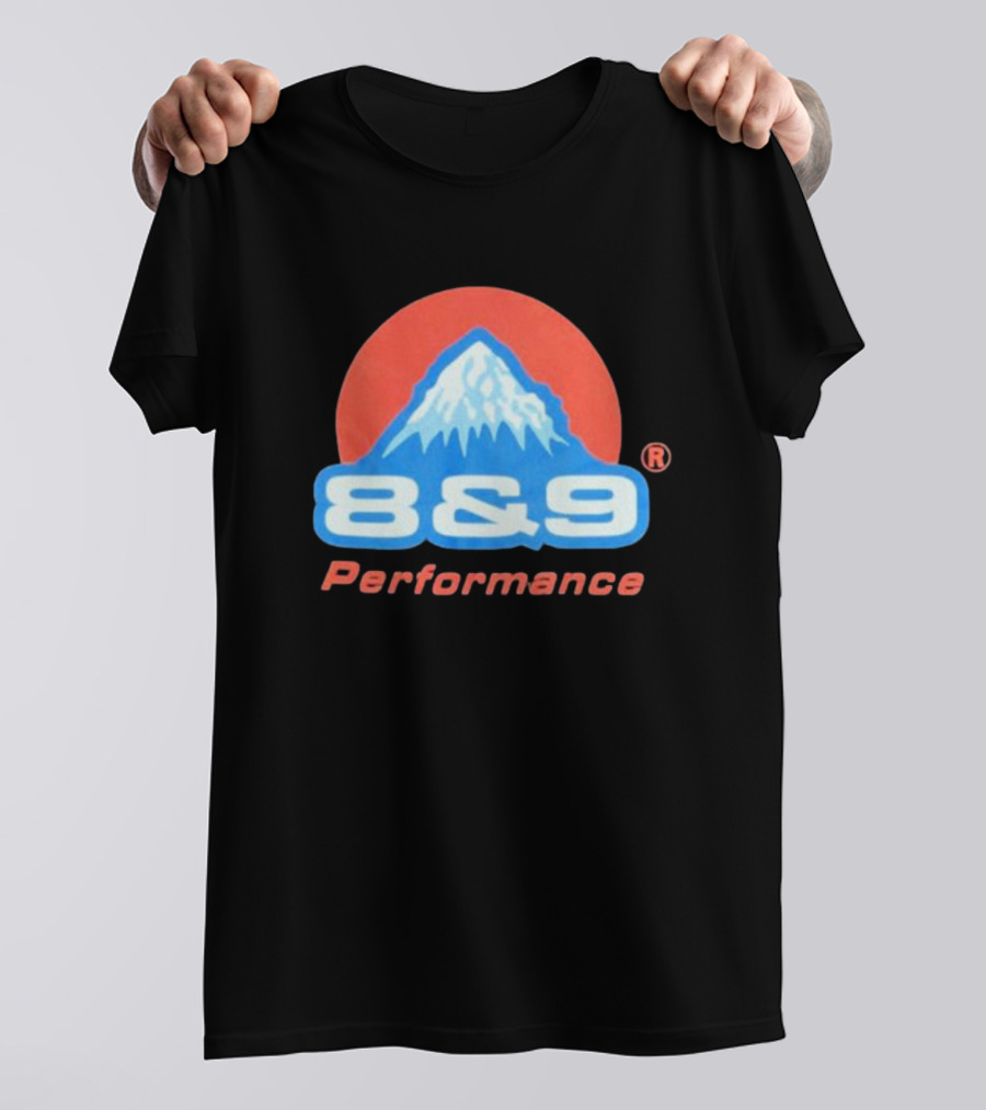 8 And 9 Performance Mountain T-Shirt