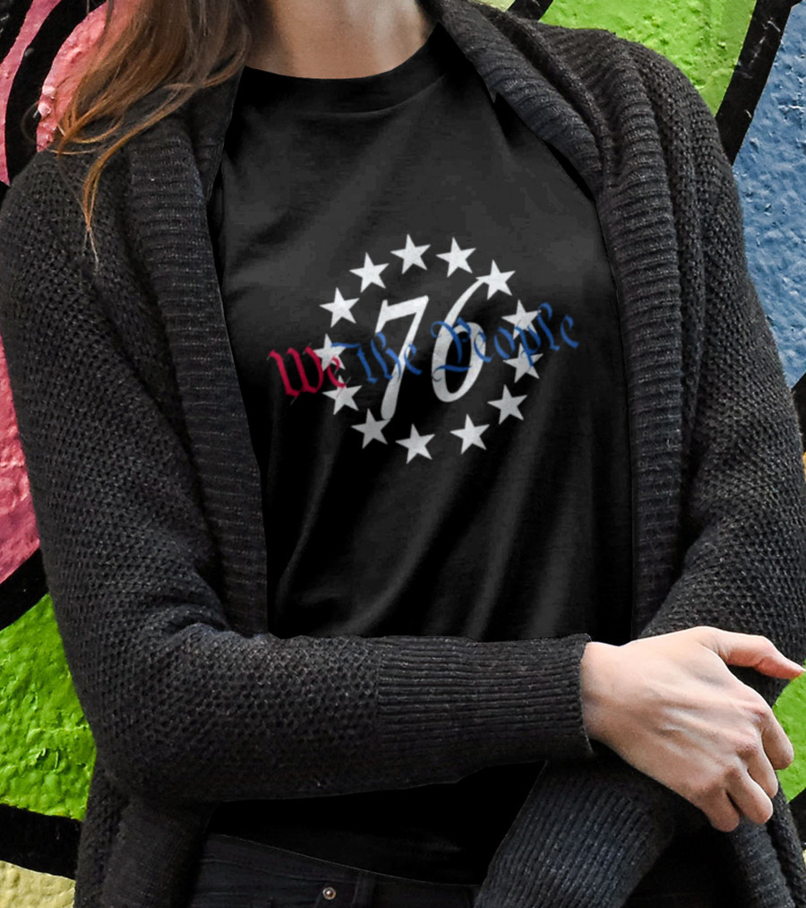 76 We The People Stars Patriotic T-Shirt