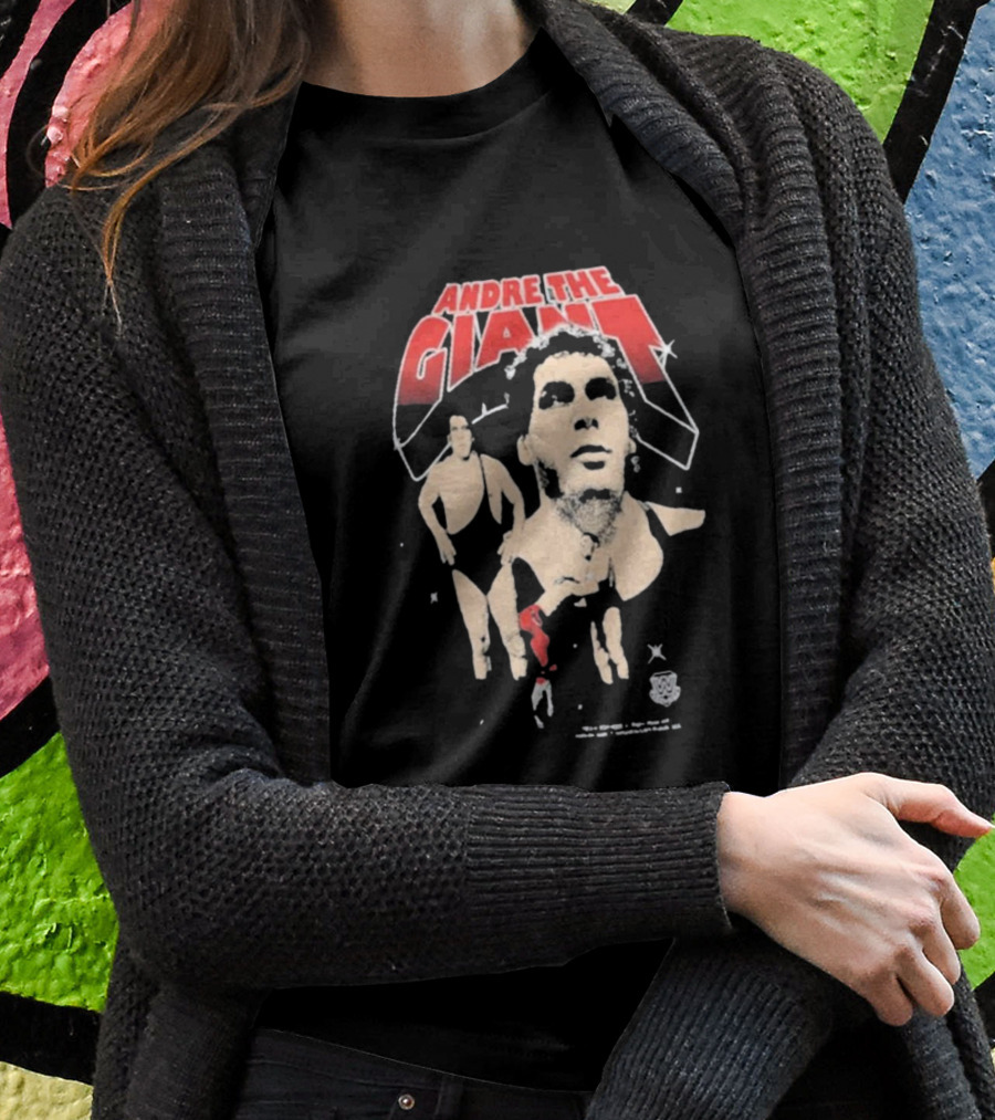 Andre The Giant Ripple Junction Collage Classic Style Stars T-Shirt