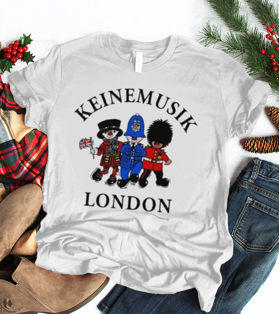 Keinemusik London Bone Soda British Guard Cartoon Characters T-Shirt
