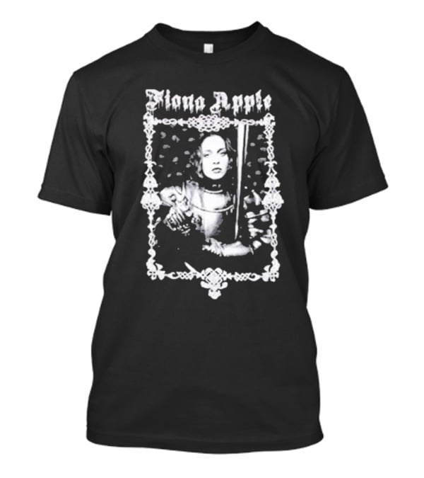Fiona Apple Knightly Portrait In Ornate Medieval T-Shirt