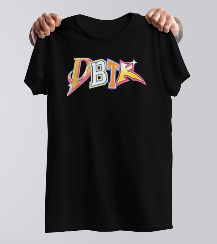 DBTK Colorful Logo Design Word T-Shirt