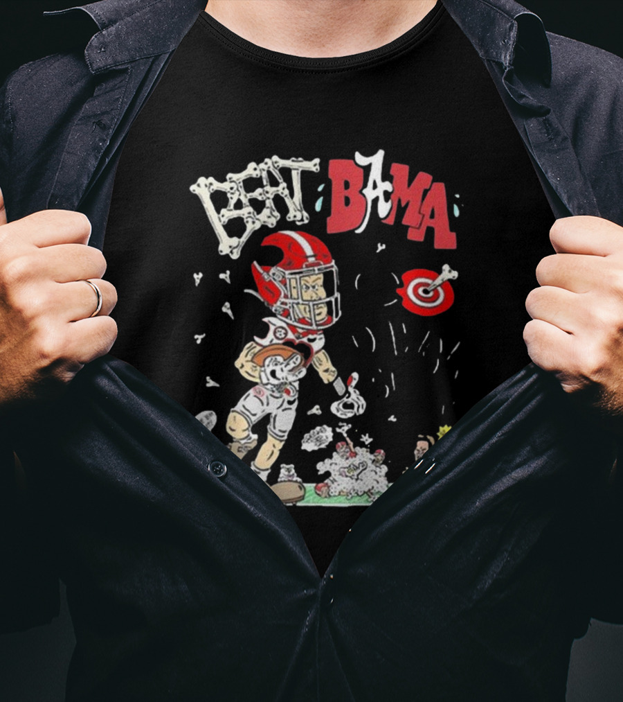 Georgia Bulldogs Football Beat Bama Go Dawgz Sic Target Touchdown Victory T-Shirt