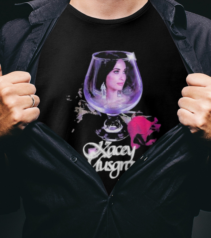 Kacey Musgraves Rose In Glass T-Shirt
