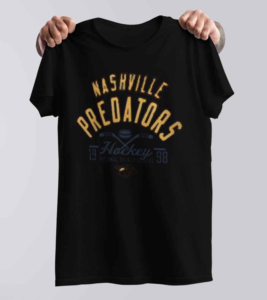 Nashville Predators Hockey Established 1998 T-Shirt