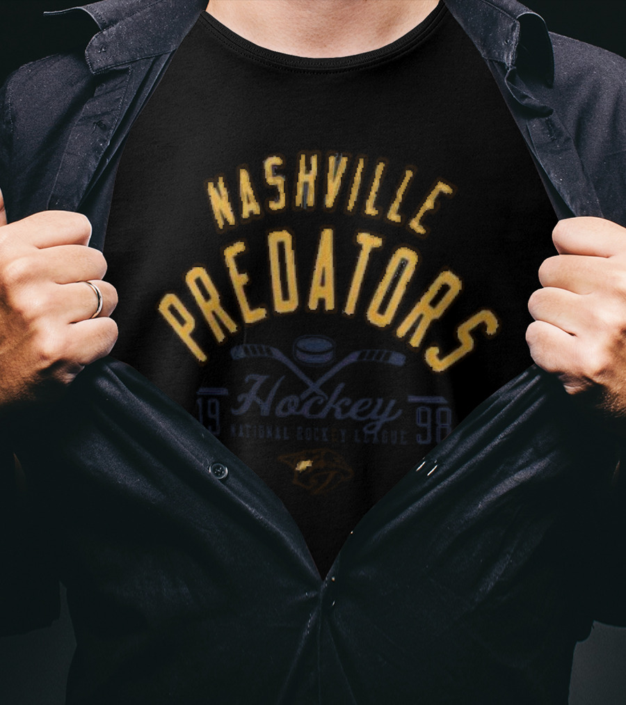 Nashville Predators Hockey Established 1998 T-Shirt
