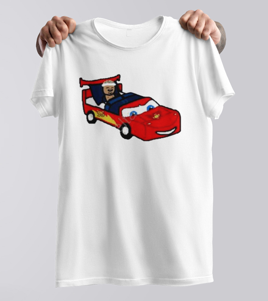 Nbapaint Kyle Snooze-ma With Racing Car T-Shirt
