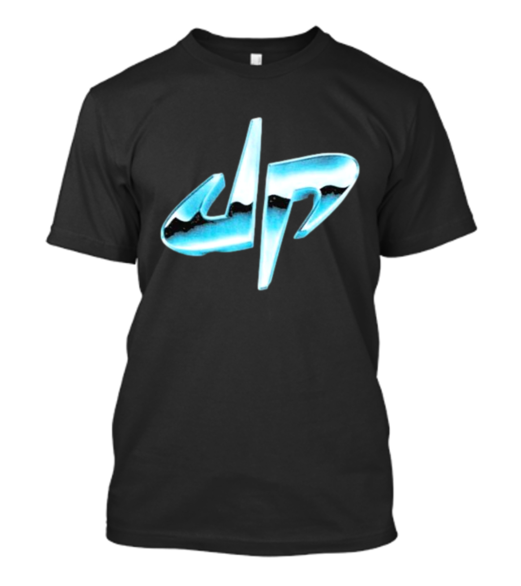 Dude Perfect DP Chrome Blue T-Shirt