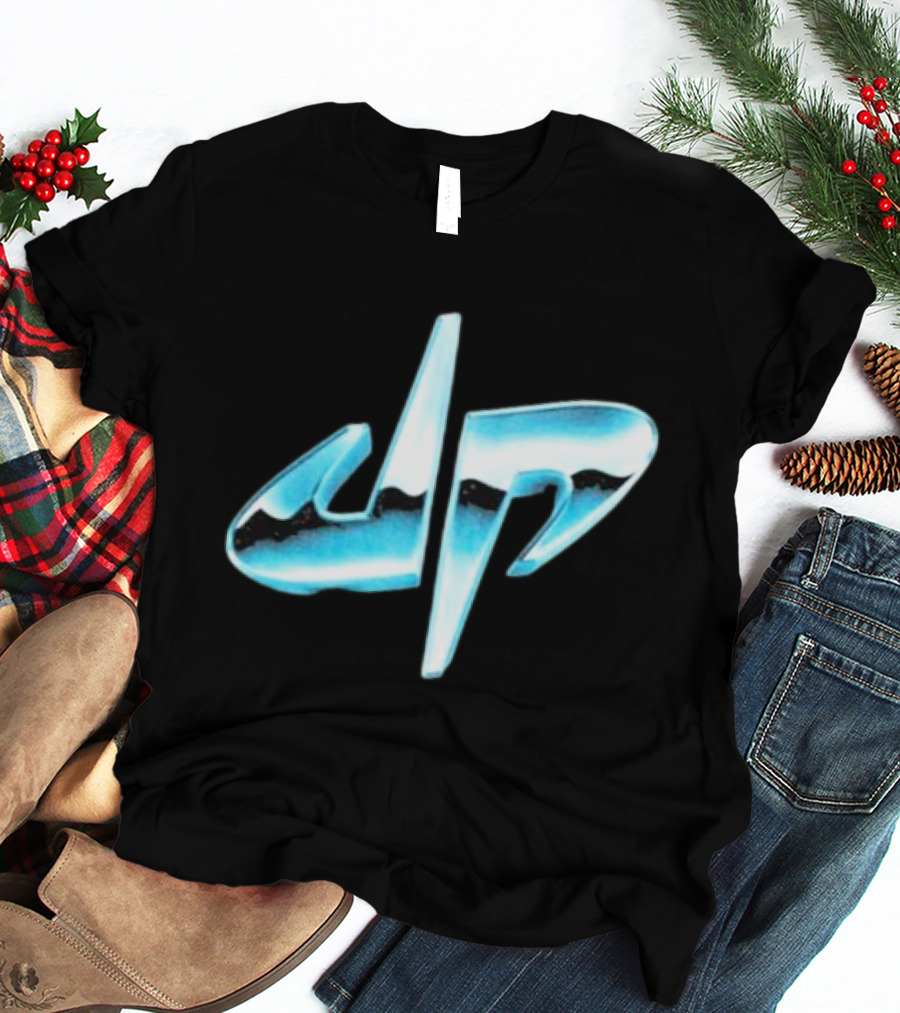 Dude Perfect DP Chrome Blue T-Shirt