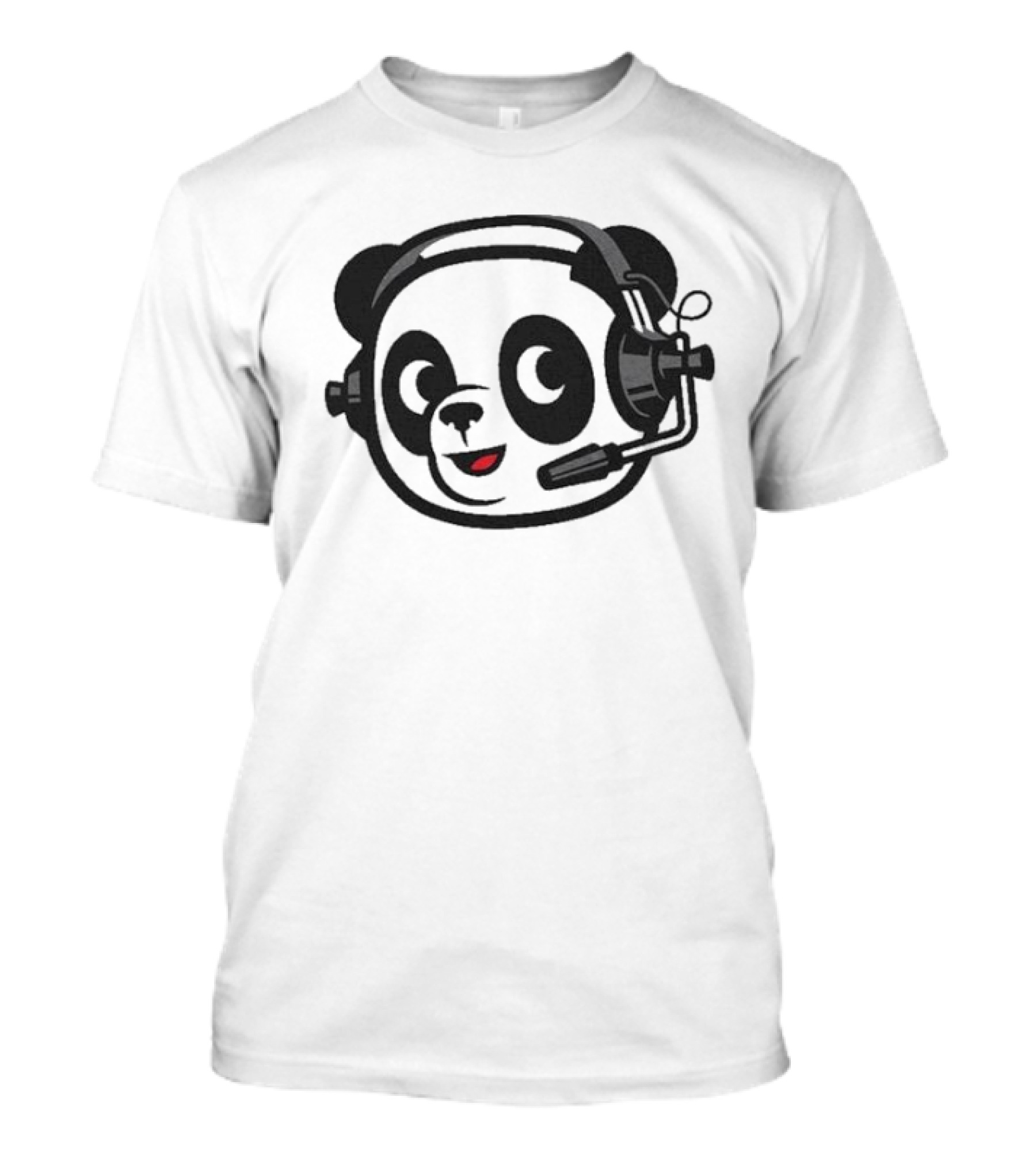 Dude Perfect Panda Headset T-Shirt