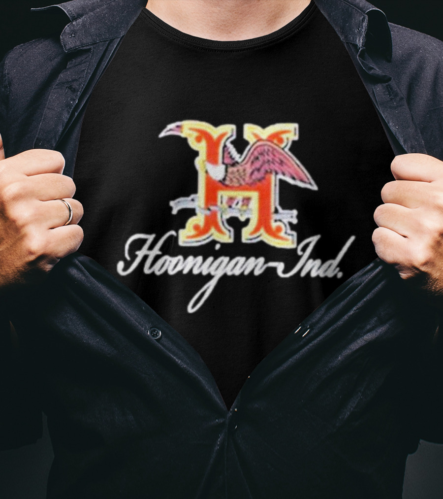 Hoonigan Ind. Eagle Logo Hops Hoonigan Industries T-Shirt