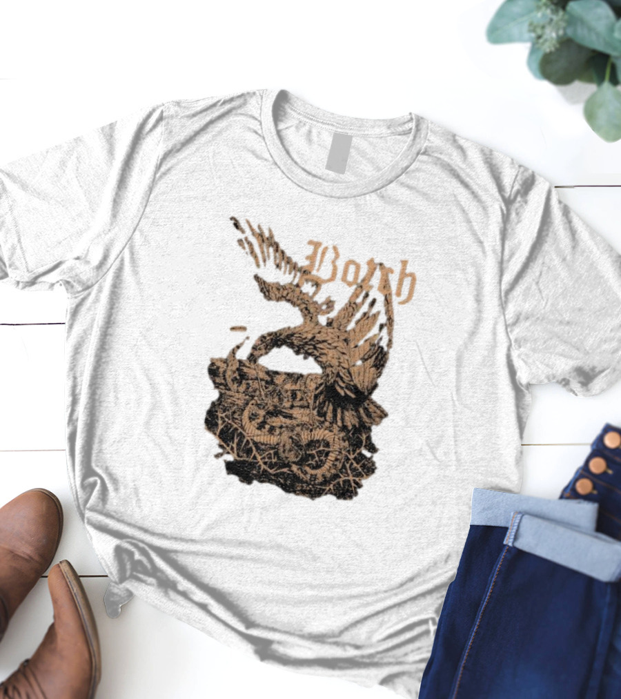 Botch Eagle And Snake Medieval Gothic T-Shirt