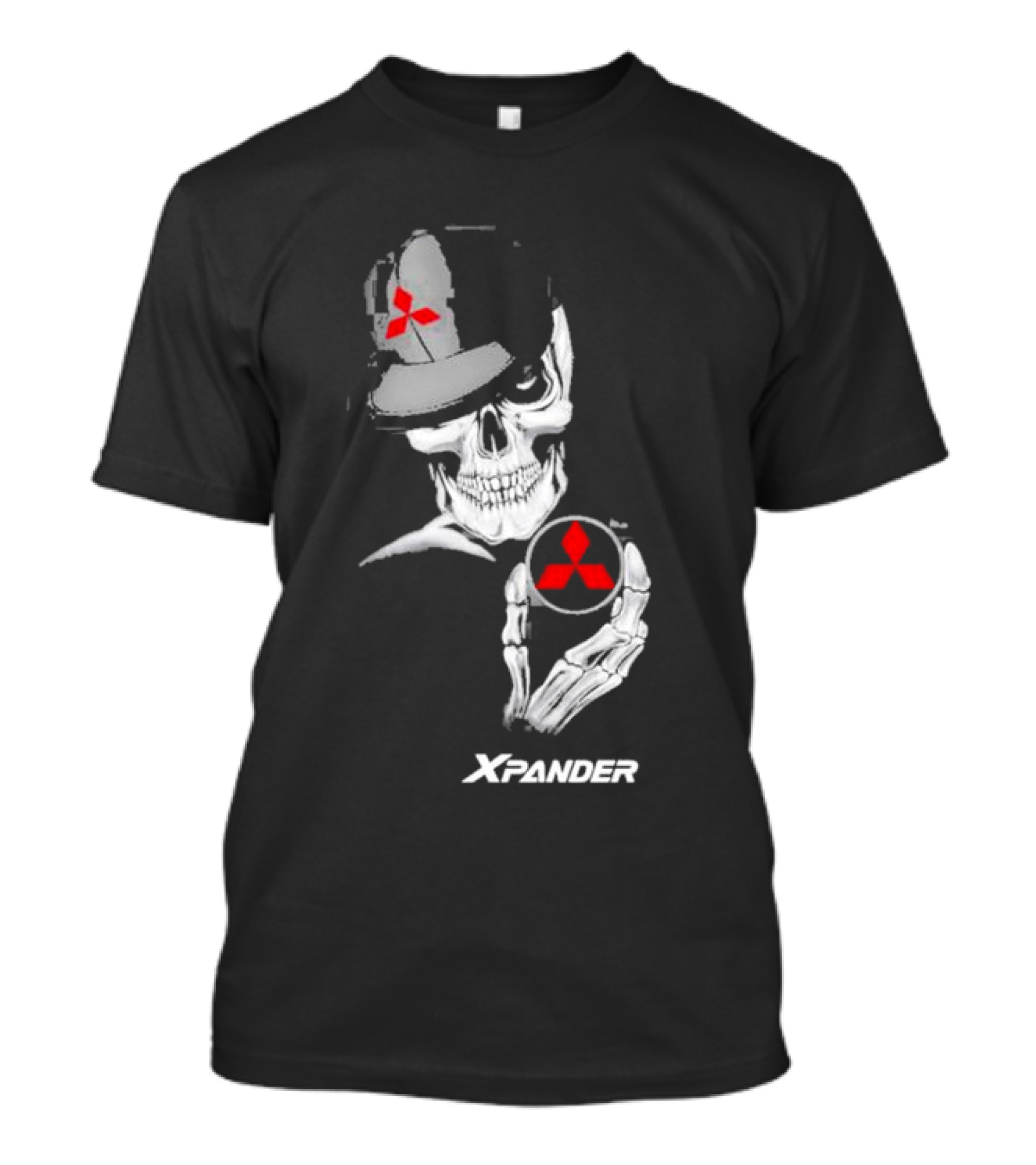 Xpander Skeleton Mitsubishi Logo Cap T-Shirt