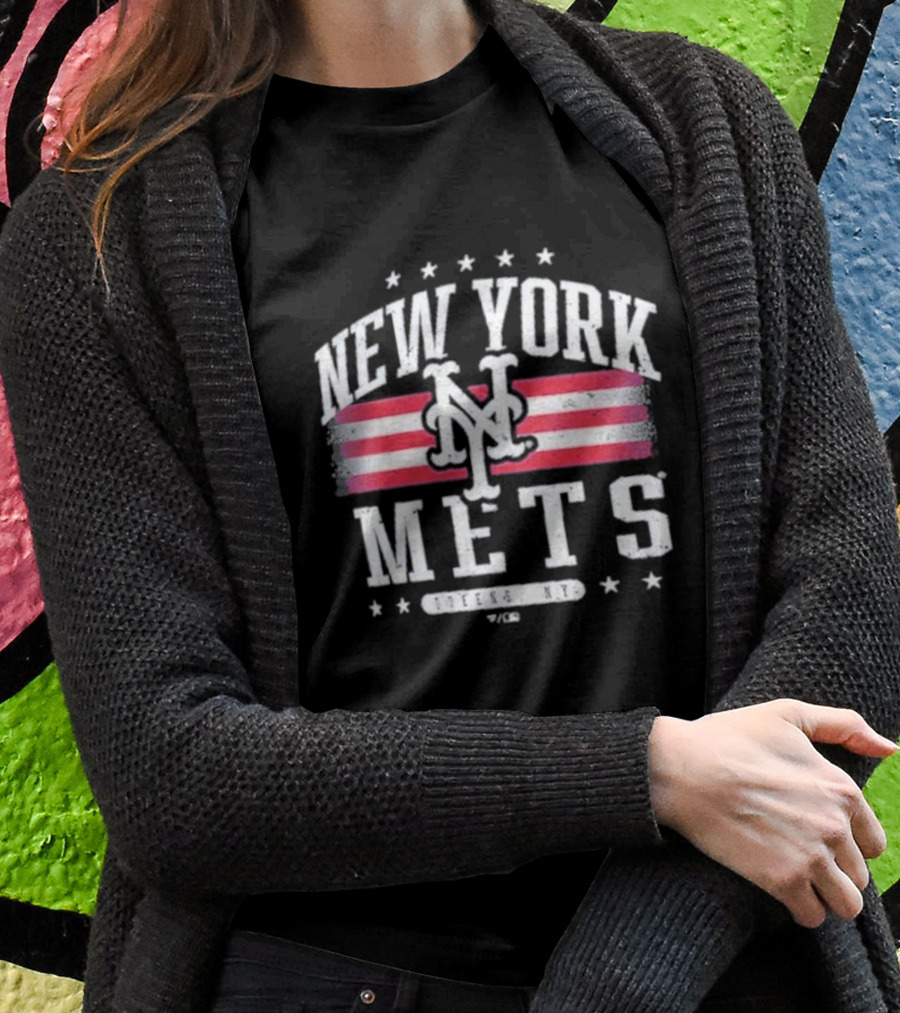 New York Mets Queens NY Americana T-Shirt
