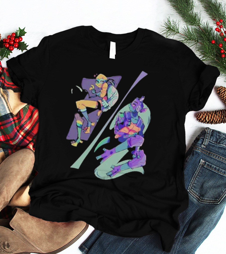 TMNT Last Ronin Leo And Don Alternate Universe Duo T-Shirt