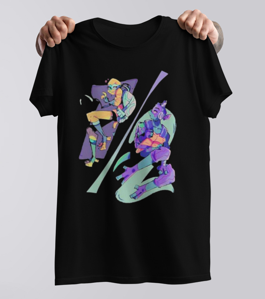 TMNT Last Ronin Leo And Don Alternate Universe Duo T-Shirt