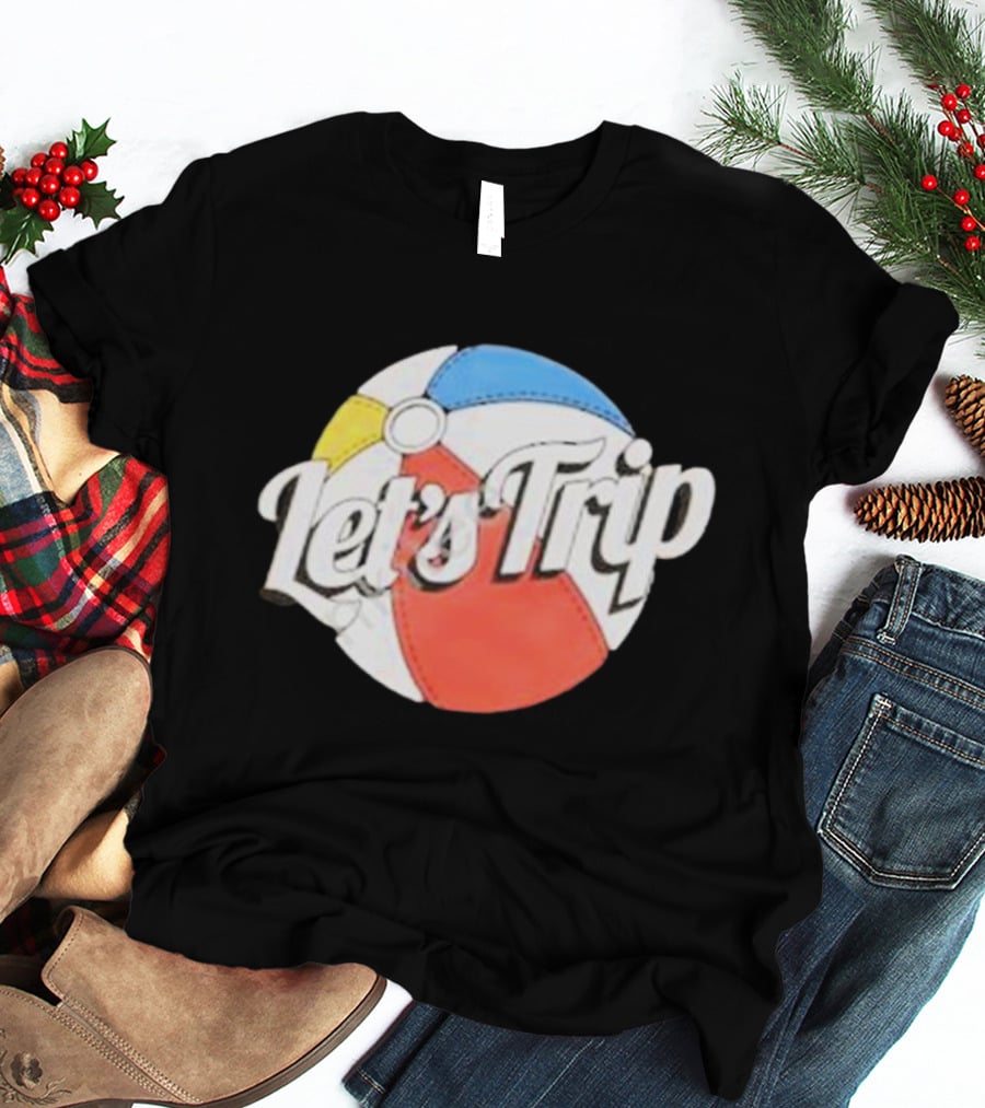 Sturniolo Let's Trip Vibrant Beach Ball T-Shirt