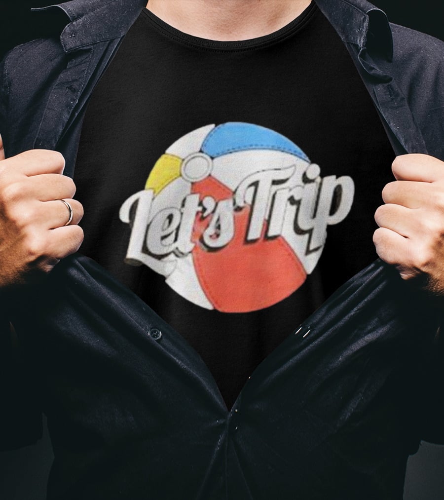 Sturniolo Let's Trip Vibrant Beach Ball T-Shirt