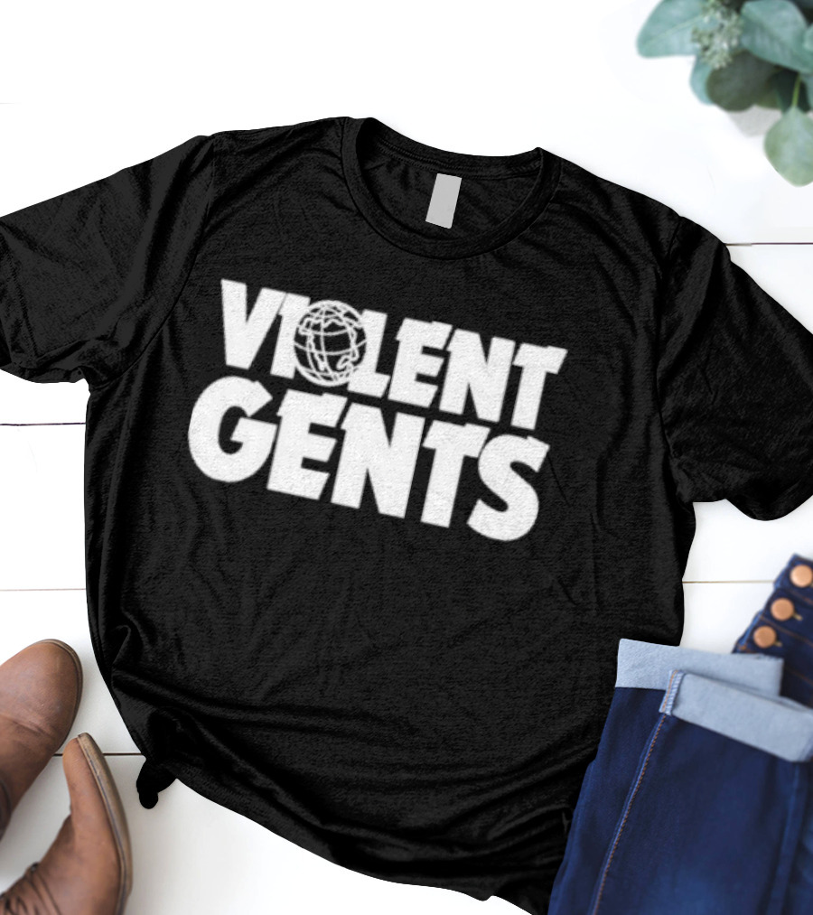 Violent Gentlemen Gents World Globe T-Shirt