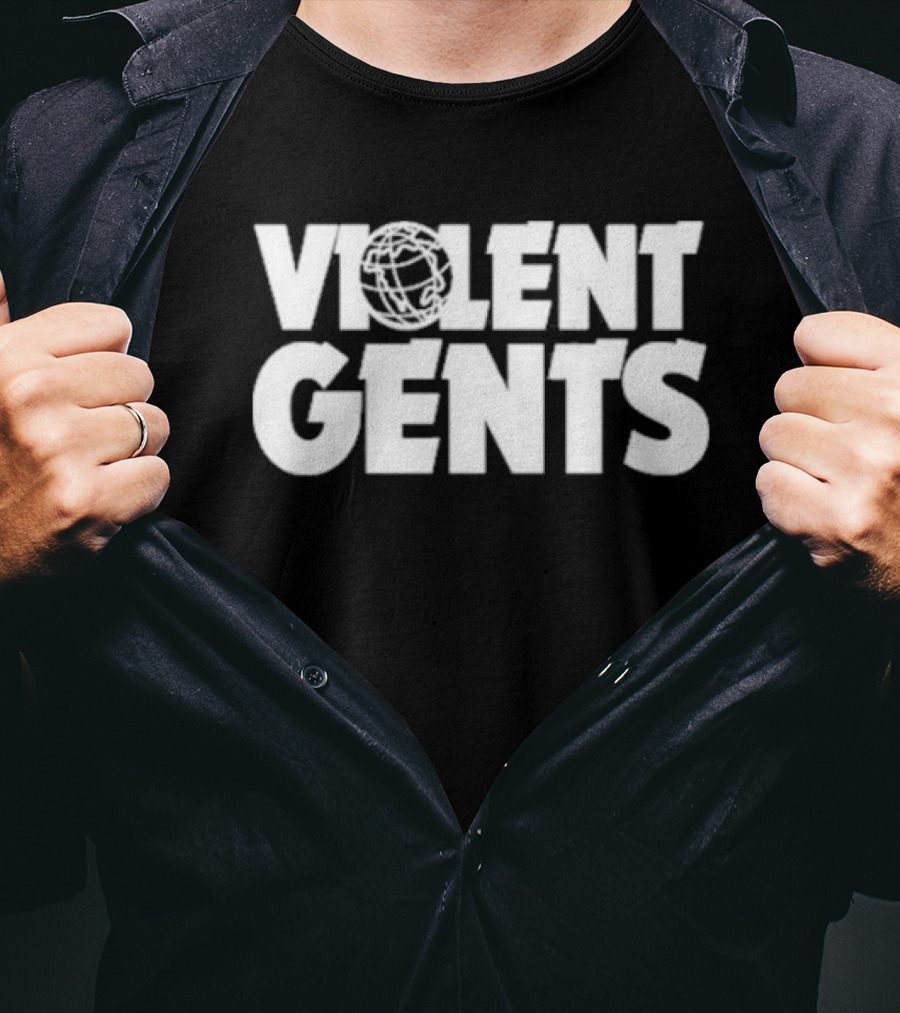 Violent Gentlemen Gents World Globe T-Shirt
