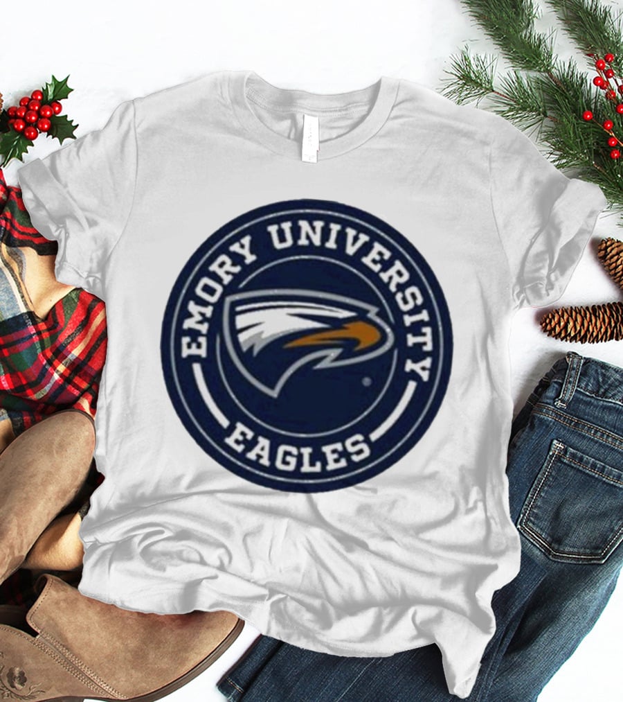 Emory University Eagles Circle Emblem T-Shirt