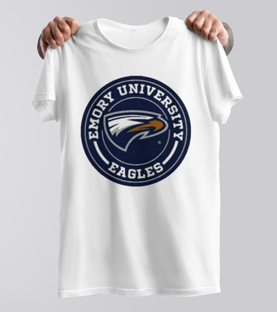 Emory University Eagles Circle Emblem T-Shirt