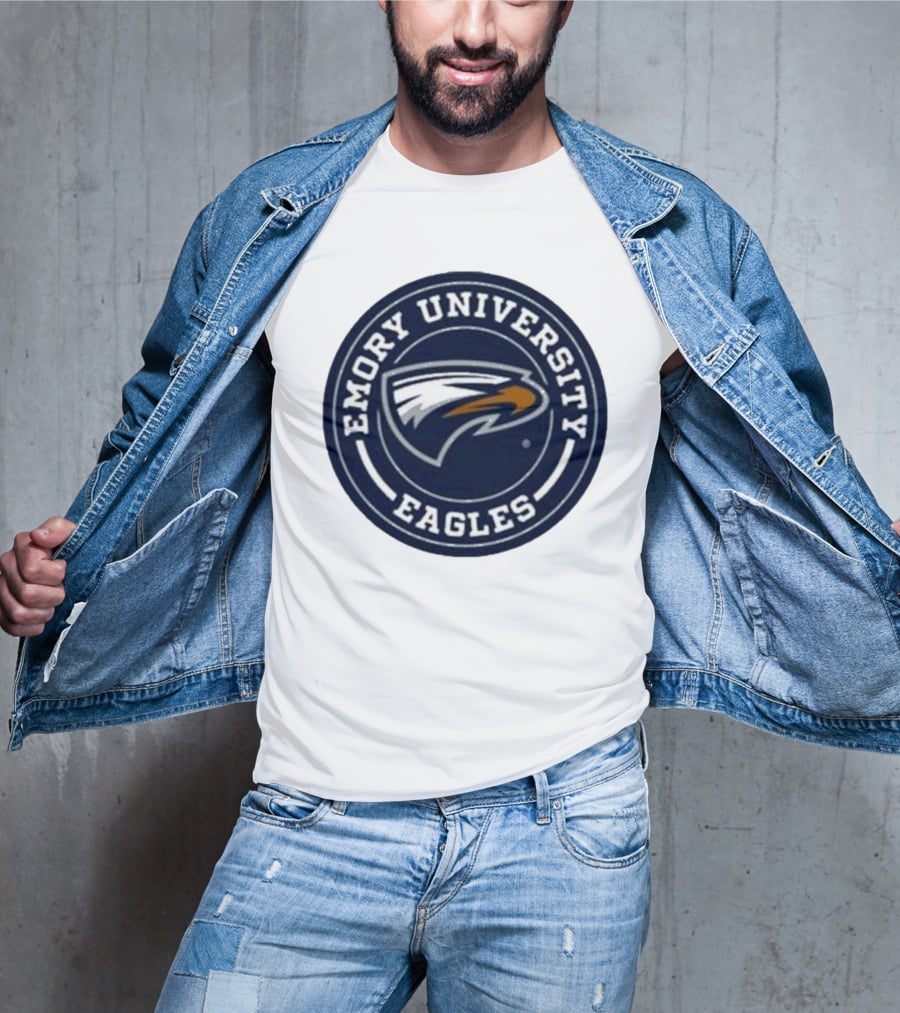 Emory University Eagles Circle Emblem T-Shirt