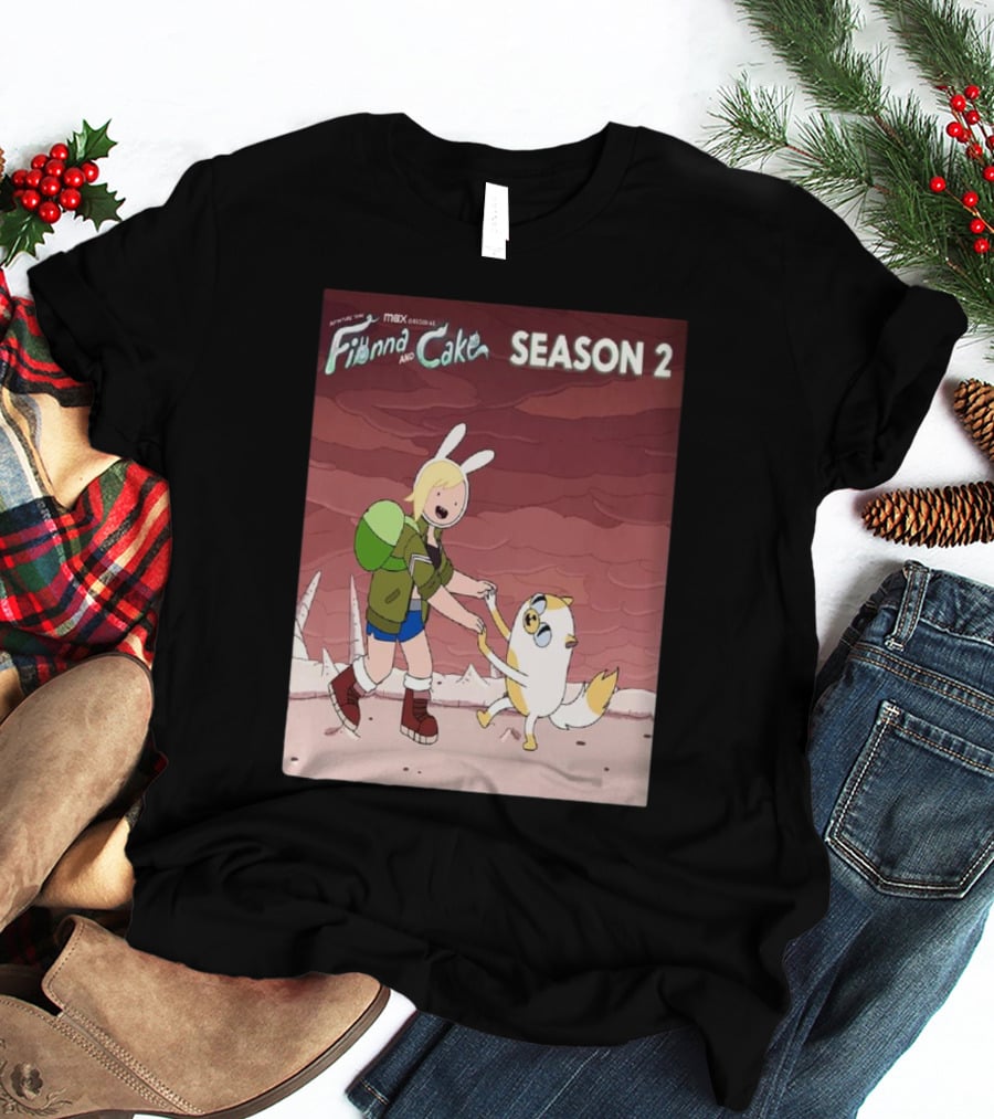 Max Original Adventure Time Fionna And Cake Season 2 T-Shirt