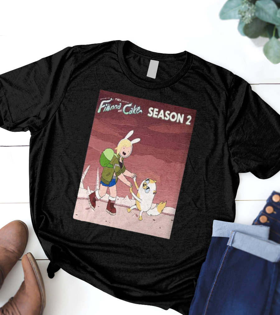 Max Original Adventure Time Fionna And Cake Season 2 T-Shirt