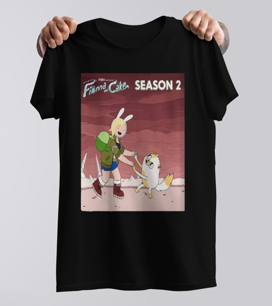 Max Original Adventure Time Fionna And Cake Season 2 T-Shirt