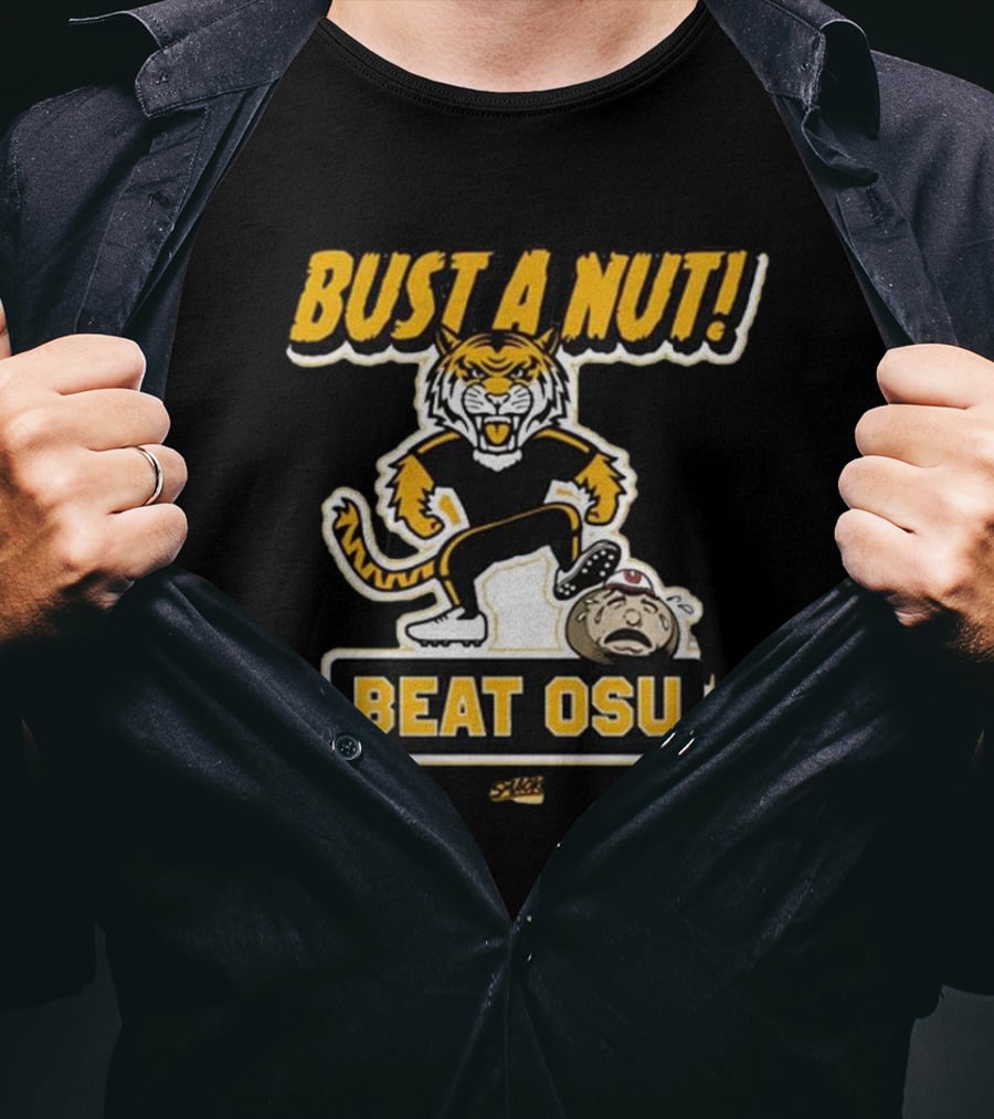 Bust A Nut Beat OSU Tiger T-Shirt