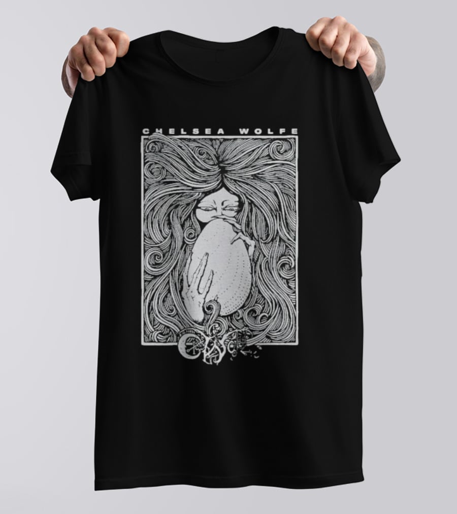 Chelsea Wolfe Karmazid Occult Psychedelic Art Nouveau T-Shirt