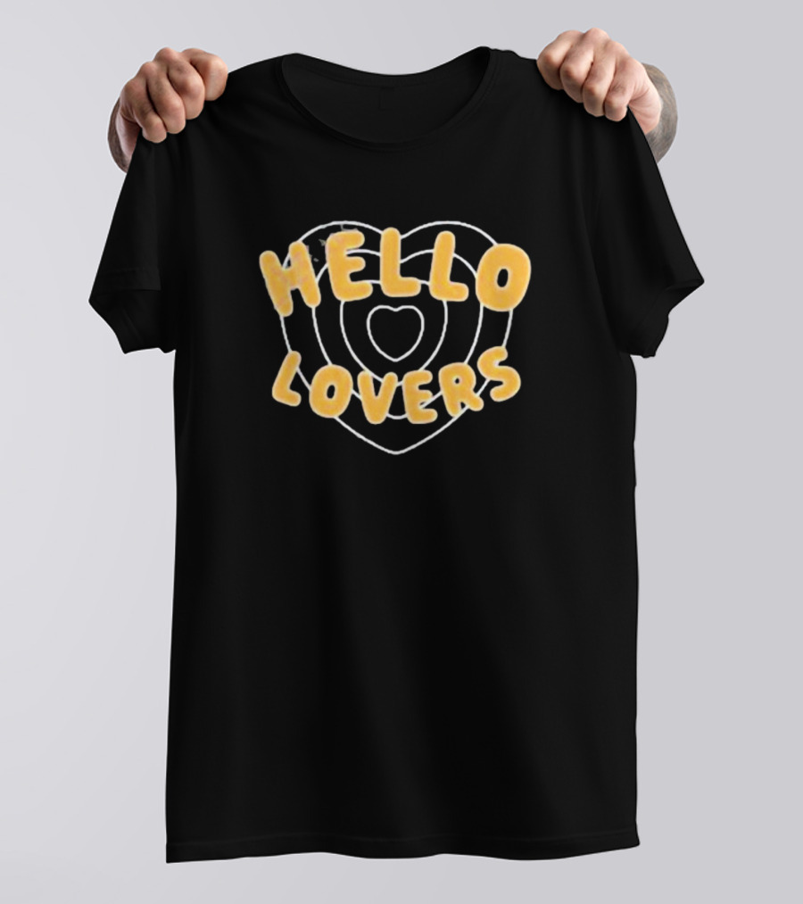 Niall Horan Hello Lovers Heart T-Shirt