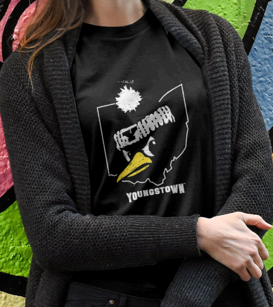Youngstown Penguins Ohio State Outline Winter Hat T-Shirt